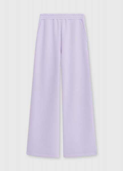 Широкие брюки из неопрена, Фиолетовый O`Stin LL4641O02-71 - фото 7