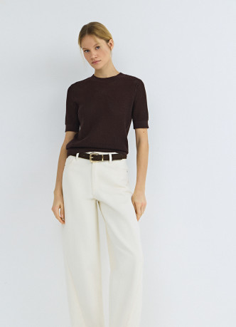 Джинсы Barrel с высокой посадкой