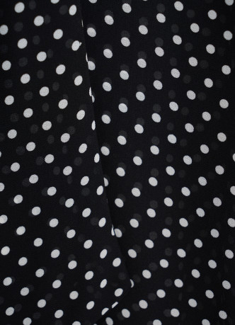 Блузка из шифона с рукавом разрезом и бантом