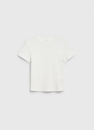 Футболка в рубчик для девочек