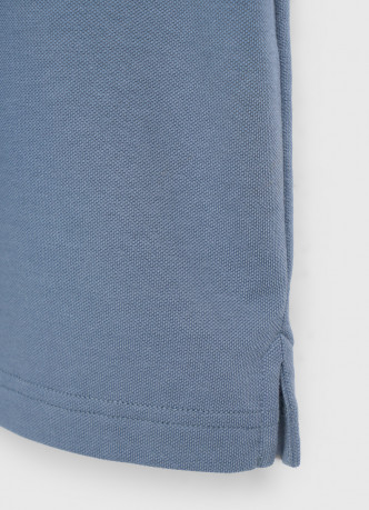 Поло из шелковистого пике