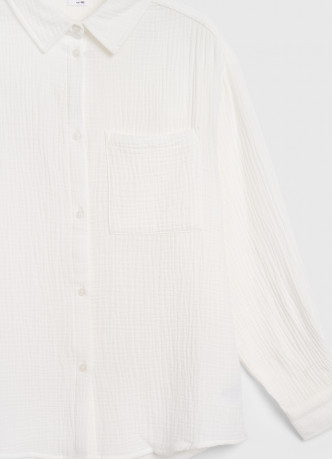 Рубашка из муслина для девочек