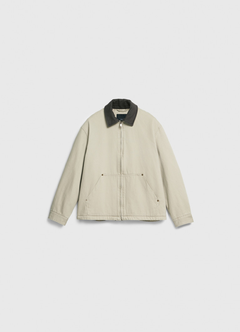 Утеплённая куртка из канваса (OMOJ01078BO02-T1) купить за 7999 руб