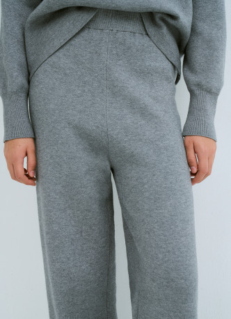 Вязаные брюки для девочек