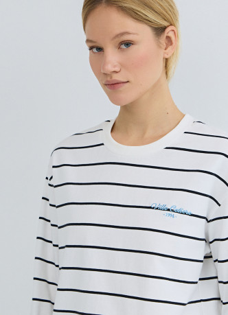 Лонгслив в полоску