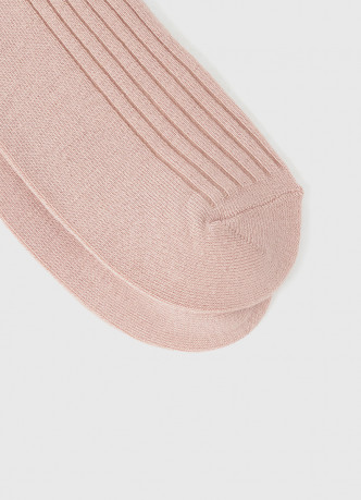 Короткие носки в рубчик 1 пара