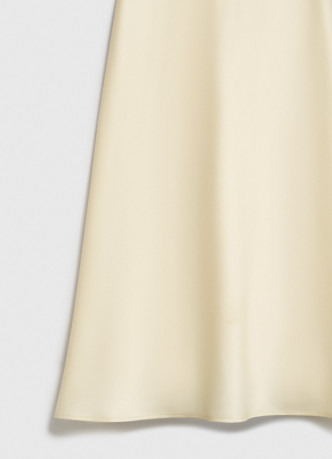 Сатиновое платье с американской проймой