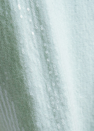 Джемпер с пайетками и коротким рукавом