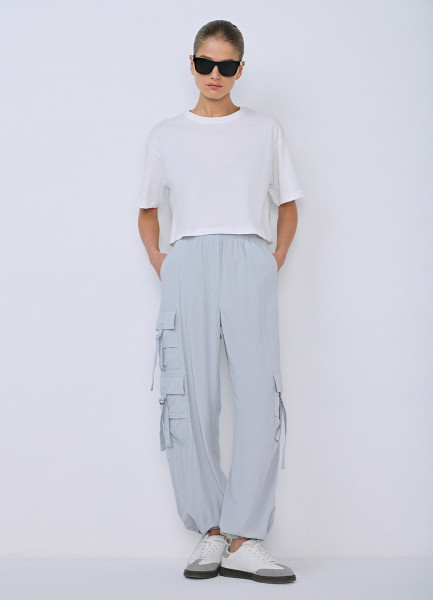 

Брюки-карго, Белый