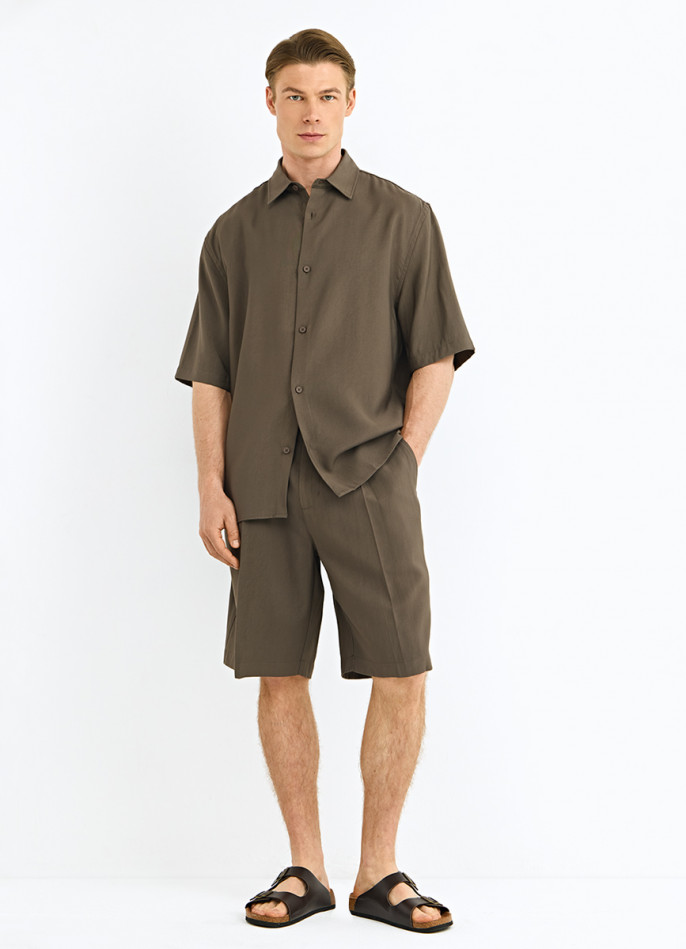 Шорты из вискозы