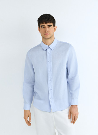 Рубашка изо льна