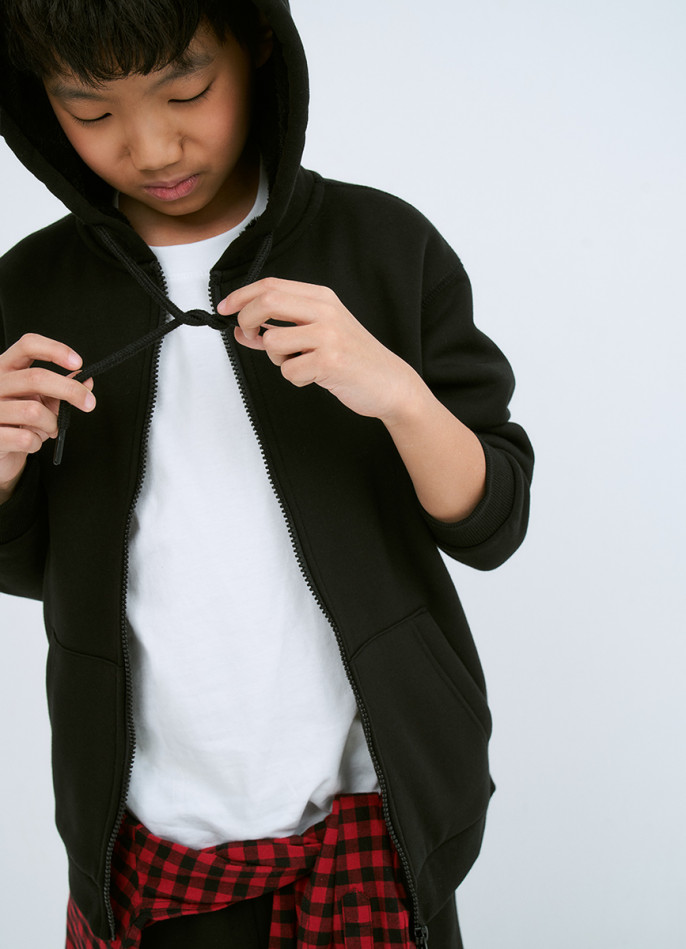 Толстовка на молнии для мальчиков