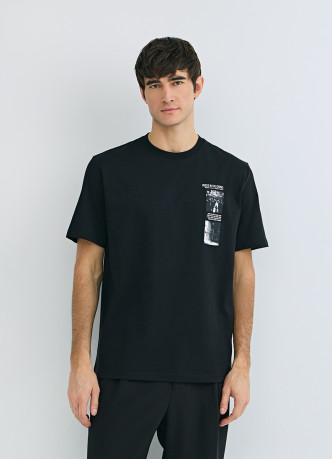 Футболка с принтом