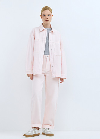 Куртка-рубашка из денима