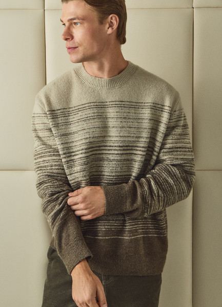 Джемпер с эффектом градиента Коричневый 1999₽