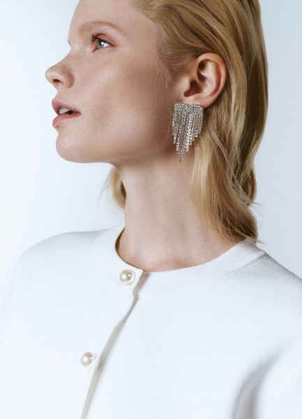 Струящиеся серьги Серебряный 399₽