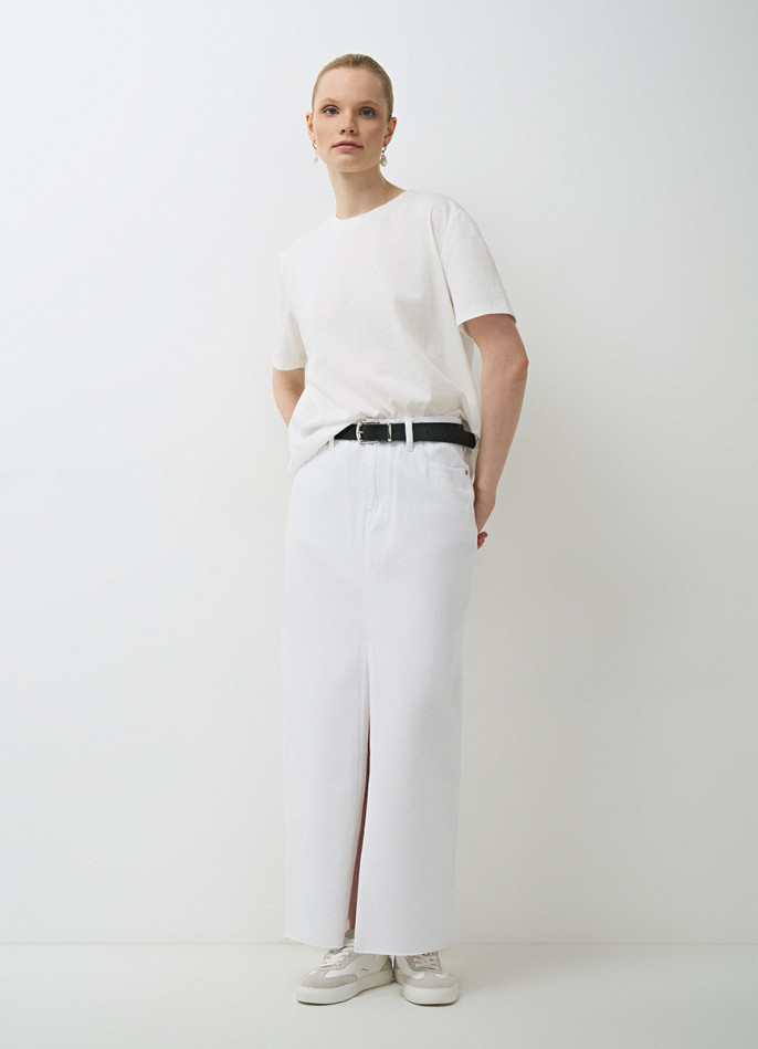 Футболка из мерсеризованного хлопка