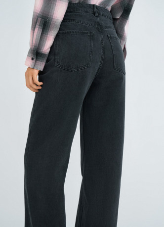 Широкие джинсы Wide leg с высокой посадкой