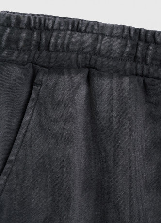 Трикотажные джоггеры с эффектом стирки