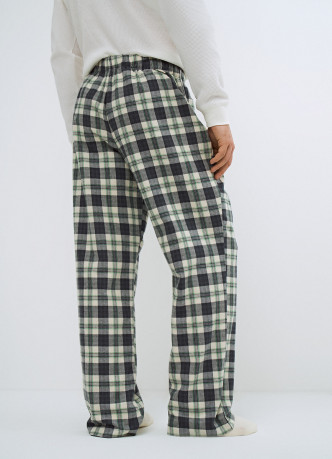 Брюки пижамные в клетку