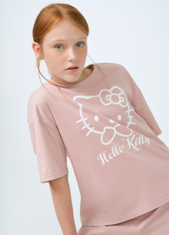 Пижама с принтом Hello Kitty для девочек
