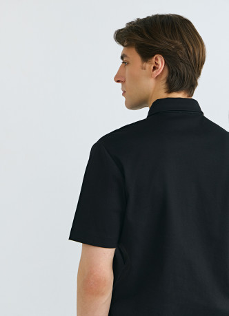 Поло из мерсеризованного хлопка