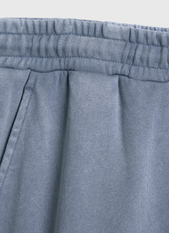 Трикотажные джоггеры с эффектом стирки