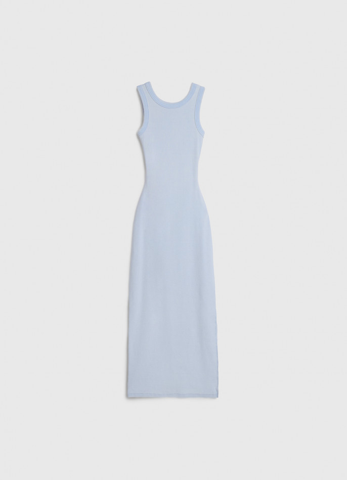 Платье в рубчик для девочек