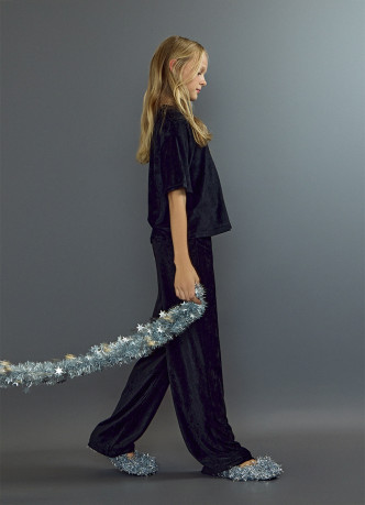 Широкие брюки для девочек