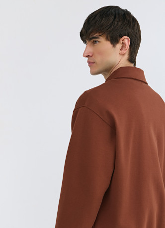 Куртка с воротником поло