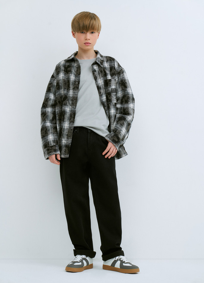 Утеплённые джинсы для мальчиков