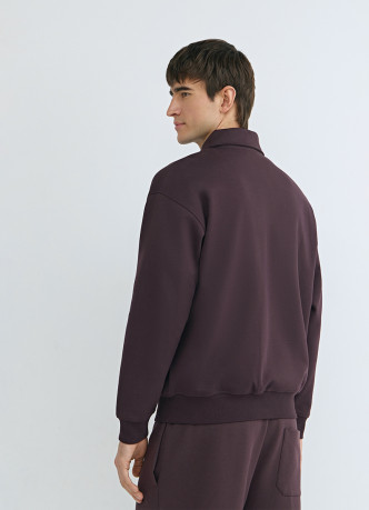 Куртка с воротником поло