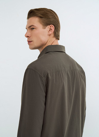 Рубашка из хлопка и лиоцелла