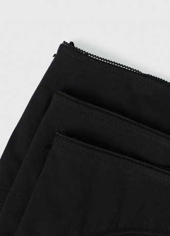 Трусы-бразилиана с мягкой резинкой, 3 шт.