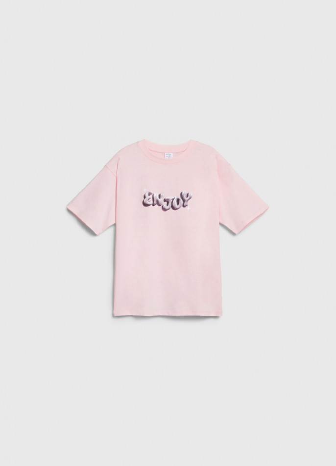 Футболка с принтом для девочек