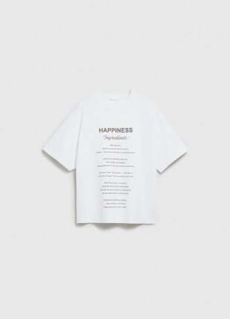 Футболка оверсайз с принтом