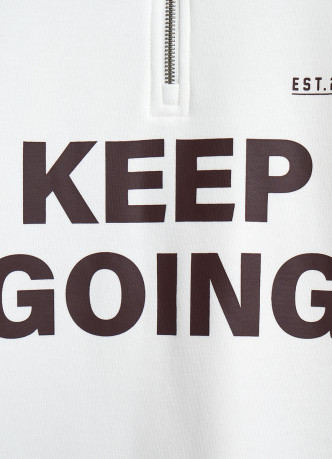 Свитшот с воротником на молнии для мальчиков