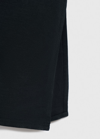 Кимоно на завязках из вискозы и льна