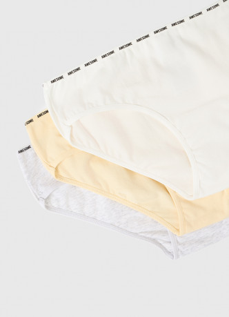 Трусы-слипы для девочек, 3 шт.