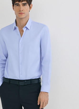 Рубашка из структурной ткани