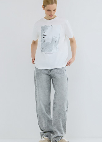 Футболка с принтом