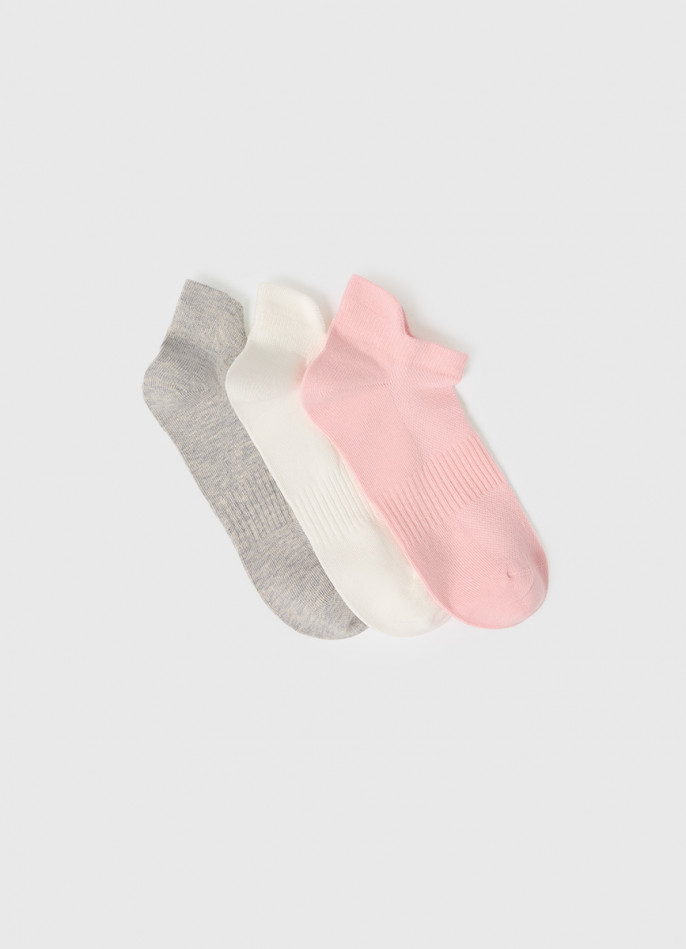Короткие фитнес носки, 3 пары