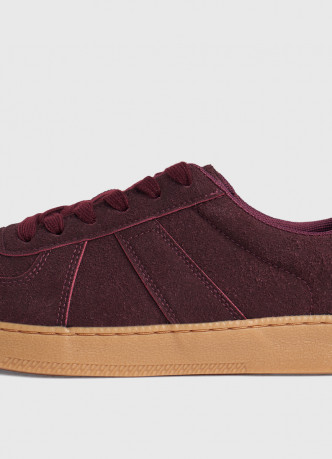 Кеды из искусственной замши