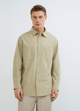 Рубашка из хлопка и лиоцелла