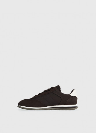 Кроссовки из натуральной замши