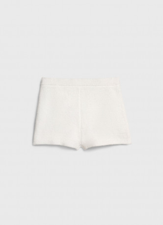 Вязаные шорты из мягкой пряжи