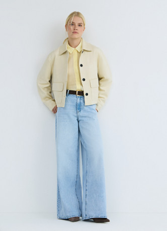 Куртка из искусственной замши