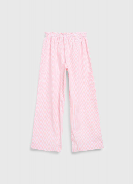 Брюки в полоску для девочек, Розовый