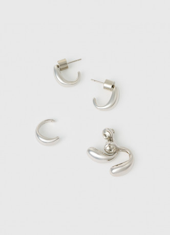 Серьги женские, 3 шт.