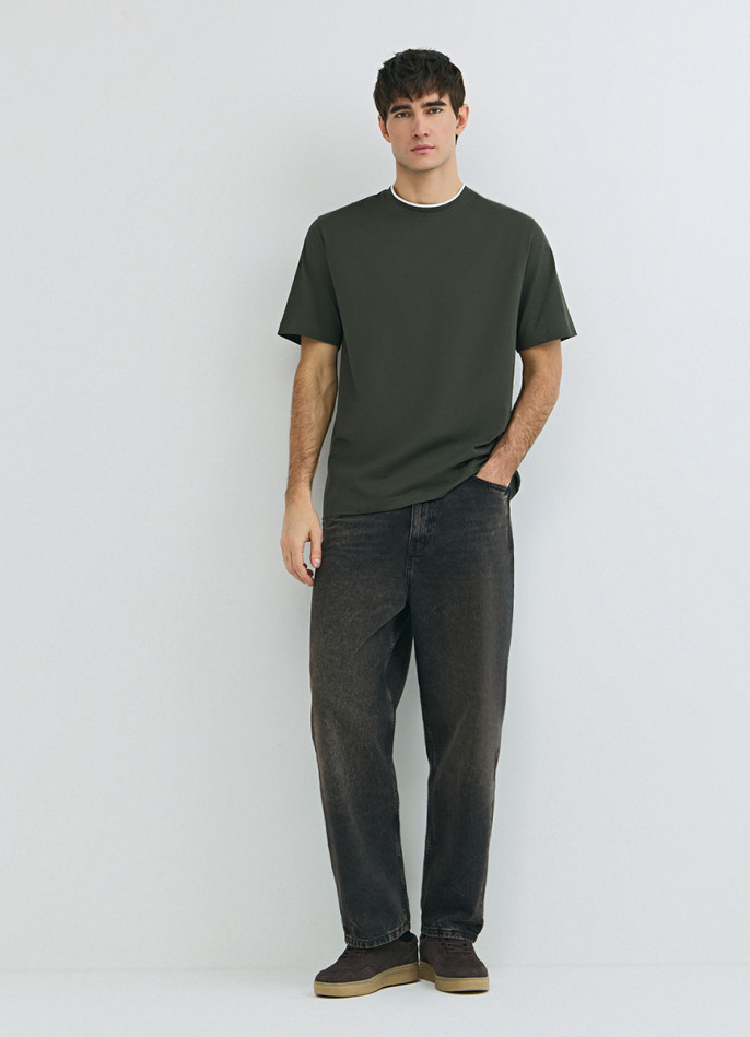 Базовая футболка из хлопка